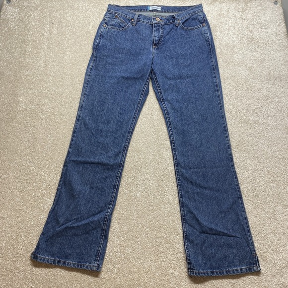 Wrangler Jeans Womens 10x32 Classic Fit Cowgirl Cut Straight‎ Leg Western Denim - Picture 1 of 12